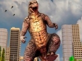 Monster Dinosaur Rampage City Attack